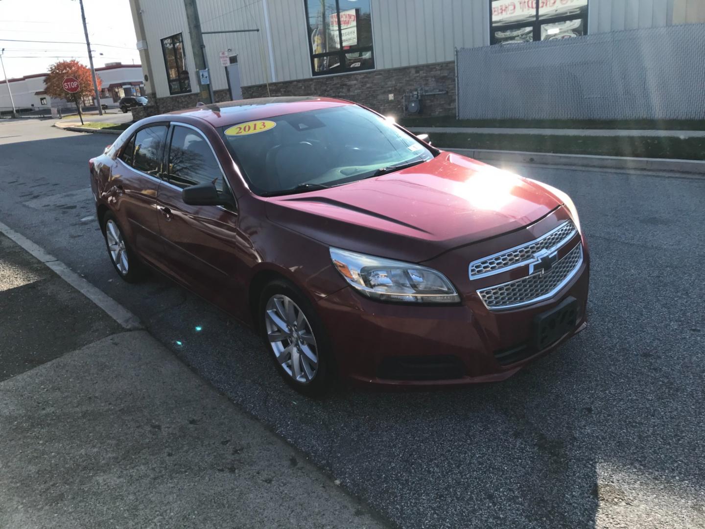 2013 Red /Tan Chevrolet Malibu LT (1G11E5SA7DF) , Automatic transmission, located at 577 Chester Pike, Prospect Park, PA, 19076, (610) 237-1015, 39.886154, -75.302338 - Photo#3